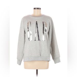 NEW Grey Gap Crewneck Sweatshirt